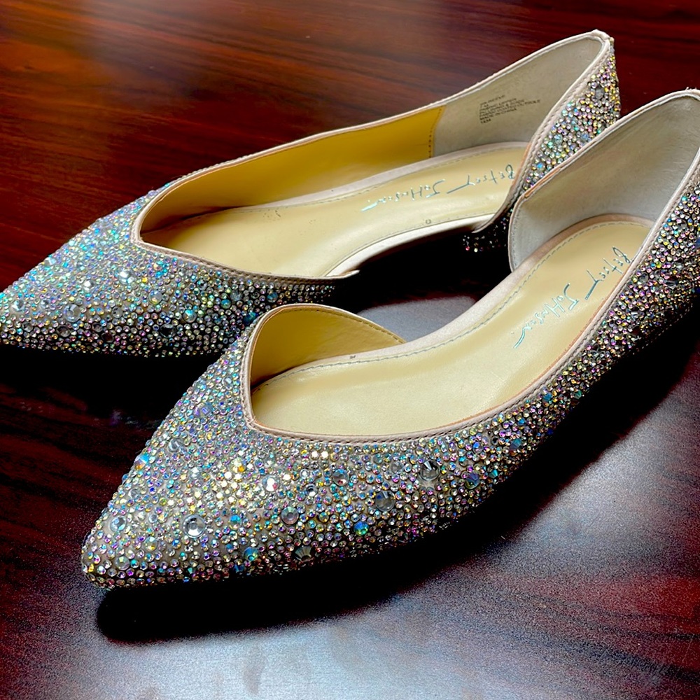 Betray Johnson embellished flats